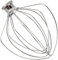 Moloudan Wire Whip Stainless Steel for KitchenAid 6 Quart Bowl-Lift Stand Mixer, KN256WW 6-Wire Whisk Attachment, Balloon Whisk, Heavy Duty, Dishwasher Safe