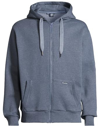 Salzhaut Sweatjacke BREKER Jeans Blue, 3XL Maritime Kapuzenjacke