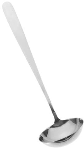COLLBATH Cuchara Para Olla Caliente Cucharón De Sopa Cuchara Para Olla Caliente Cucharón De Acero Inoxidable Cucharón Grande Conveniente Cucharón De Acero Inoxidable Cucharones De