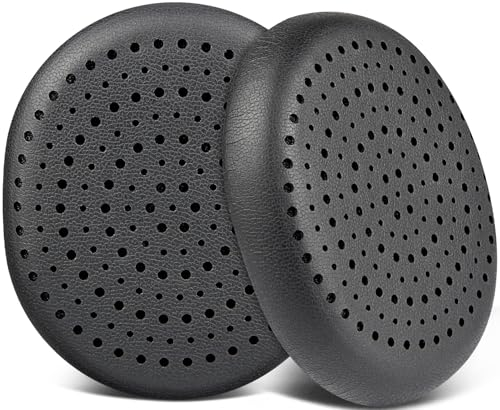 SOULWIT Almohadillas de Repuesto para Logitech H800 Inalámbricos Auriculares, Almohadillas de Piel Sintética más Suave, Espuma de Alta Densidad