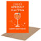 HOLY Aperoly Geburtstagskarte | Aperol Happy Birthday |Lustige Spritz Sommer-Grußkarte | Postkarte oder Klappkarte | Grußkarte | Aperol Geburtstagsgeschenk | Karten
