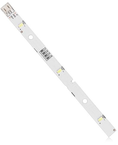 LED Strip Light for RONGSHENG HISENSE Refrigerator Lighting Light Bar E349766 MDDZ-162A 1629348 1529227 DC12V 2W Compatible with Kenwood Fridge KIFF5017 KIFF5020 KIFF7017 KIFF7020 KSBNDIX18-16x1cm