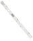 LED Strip Light for RONGSHENG HISENSE Refrigerator Lighting Light Bar E349766 MDDZ-162A 1629348 1529227 DC12V 2W Compatible with Kenwood Fridge KIFF5017 KIFF5020 KIFF7017 KIFF7020 KSBNDIX18-16x1cm