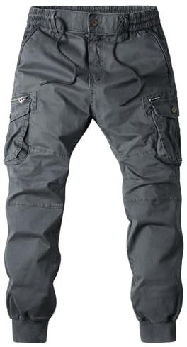 Four Seasons Mens Plus Size Pants Fashion Multicolor Casual Salopettes. House Memory, GY1., XL