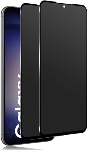 Xunzii Mat Verre Trempé Anti-Espion pour Samsung Galaxy S23 5G, Protection Écran de Confidentialité Film Privacy, 9H Dureté Anti-Rayures Anti-Spy Anti-Traces Protège Écran [2 PCS]