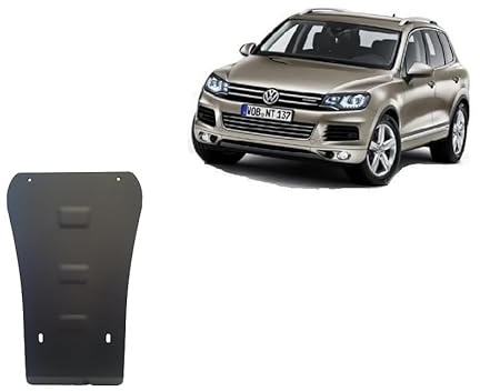 Scut Protection Stahl Unterfahrschutz für Getriebe kompatibel mit für VW Touareg (2010-2018) Scut Protection