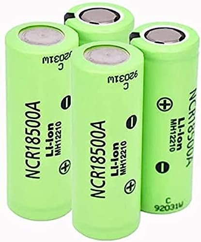 Pilas AA Recargables de Larga duración, 18500A, 3,6 V, 18500, 2040 mAh, NCR18500A, 3,6 V, for linternas, Juguetes, etc., 4 Unidades