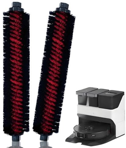 Pack of 2 cleaning brushes, for Roborock S8 Maxv Ultra accessories, Roborock S8 accessories, Roborock G20, Roborock S7 Max Ultra accessories, removable accessories for mop washing and dock