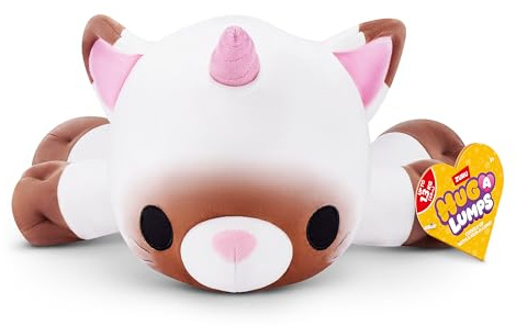 Hug-A-Lumps Kitty-Kollektion Medium Plüschtier mit Gewicht (Coco) von ZURU – 1,5kg Superweiches, kuscheliges Kuscheltier für Kinder, Twens, Teens und Erwachsene