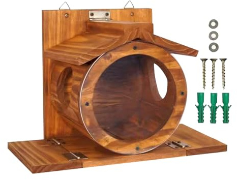 Eichhörnchen Futterhaus Aus Holz Für Den Außenbereich Streifenhörnchen