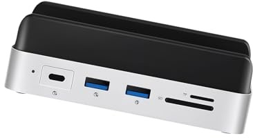Erweiterungs Hubs und Basisständer für mit integriertem 8-TB Festplattengehäuse, 4K Video Unterstützung, schnelle Datenübertragung, Dock Lösung