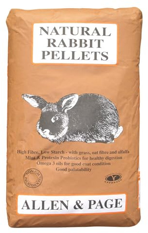 Allen & Page Natural Rabbit Pellets Complete, 20 kg