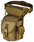 Huntvp® Taktisch Beintasche Militär Beinbeutel MOLLE Hüfttasche Sport Tactical Leg Bag Armee Beintaschen Wasserdicht Gürteltasche Werkzeugtasche Tasche für Bein Herren Damen Motorrad, Typ-1-Braun