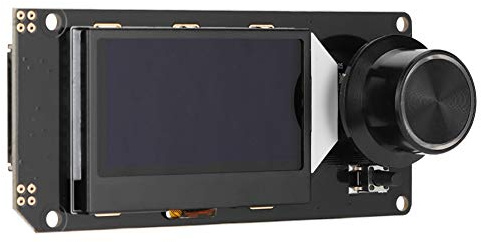 Kafuty MKS Mini 12864LCD Display für 3D-Drucker,Mini 12864 Display LCD-Anzeigemodul mit SD-Kartensteckplatz/Summer/Encoder,Grafische Smart Display-Steuerkarte für Marlin DIY mit SD-Karte (RGB)