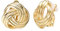 JOLCHIF Love Knot Clip On Earrings for Women Non Piercing Ears 18K Gold Plated Earrings Clip Jewelry