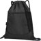 LIVACASA Sporttasche mit Kordelzug, Sporttasche, Reise, Kordelzug, Wasserflasche, Wasserflasche, leichter Rucksack mit Kopfhörerloch für Herren und