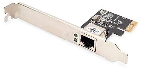 DIGITUS Gigabit Ethernet PCI Express Card 32-bit, low profile bracket,Realtek RTL8111H