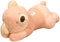 Grandi animali imbalsamati, orso addormentato grande rosa orsacchiotto orso farcito animali cuscino da orso 31.5inch sdraiato orso peluche morbido abbraccio cuscino decorazioni regali ( Color : Pink )