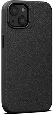 Woolnut Leather Case Cover for iPhone 14 - Black