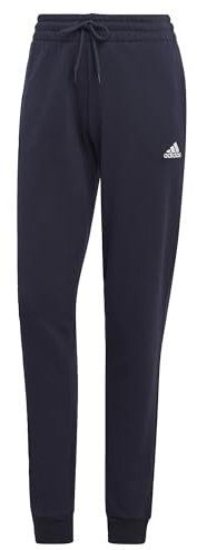 adidas Donna Essentials Linear French Terry Cuffed Pants, Legend Ink, M