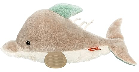 sigikid 43206 Aktiv-Delfin, Yellow für Mädchen und Jungen von 0 bis 12 Monaten