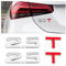 JNNJ 2 Stücke 3D Emblem Badge, Plakette Abzeichen Auto Sticker Abziehbild, Metall Motor Display Auto Aufkleber Emblem Abzeichen, Auto Aufkleber Tuning Metall(2.5T)