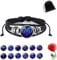 HOPASRISEE Zodiac Signs Spirit Bracelet, Astrological Spirit Bracelet, Multilayer Adjustable 12 Constellation Leather Bracelet (Aries)