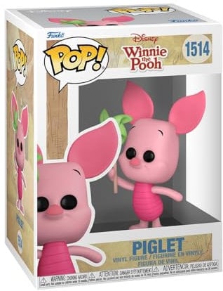 Funko Pop! Disney: WTP - Piglet - Winnie the Pooh - Collectable Vinyl Figure - Gift Idea - Official Merchandise - Toys for Kids & Adults - TV Fans - Model Figure for Collectors and Display