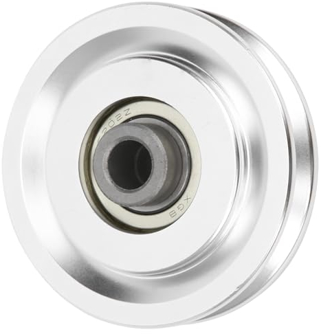 Seilrolle, Aluminiumlegierung Umlenkrolle Fitness-Riemenscheibe Universallager Riemenscheibe Rad für Heim-Fitnessgeräte Teil Sport Fitness Zubehör, 70mm