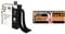 VELCRO Brand Heavy Duty Stick On Tape Cut-to-Length Industrial Extra Strong Double Sided Hook & Duracell Plus AAA Batteries (24 Pack) - Alkaline 1.5V - Up to 100% Extra Life
