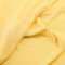 TOLKO Musselin Stoff Meterware | weicher Baumwollstoff für Kleid Bluse Baby Tuch Decke Tagesdecke Bettwäsche | uni Baumwollstoffe Dekostoff Stoffe zum Nähen Meterware (Gelb)