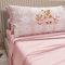 PETTI Artigiani Italiani - Lenzuola in Cotone con Federe in Stampa Digitale, Lenzuola Una Pizza e Mezza, Completo Letto Una Piazza e Mezza, Teddy Love Rosa, 100% Made in Italy