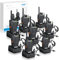 eSynic 8PCS Walkie Talkies de Larga Distancia con Auriculares Walkie-Talkie Profesional 16 Canales 1500mAh con Cargador USB Soporta VOX para Sobrevivir en el Campo Ciclisimo