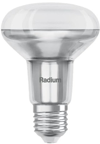 Radium LED Reflektorlampe ESSENCE R80 100 827/WFL, E27, 8.5W 2700K 670lm 1000cd 36°, schaltbar