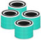 HEPA 14 Air Purifier Filter Replacement Compatible with Puroair 240 Air Purifier, 14 True HEPA Filter Replacement, Toxin Absorber Version, 4 Pack, Green