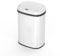 Poubelle de cuisine automatique 58L MAJESTIC WHITE blanc grande capacité en INOX avec cerclage