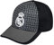 REAL MADRID Real Kinderkappe – Offizielle Fußball-Kollektion – Größe verstellbar, Schwarz , One size