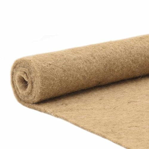 vidaXL Nagermatte Hanf 0,5x1 m 5 mm, Nagerteppich, Nagermatte 100% Hanf, Hanfmatte für Nagetiere, Hanfmatte, Bio-Hanfmatte