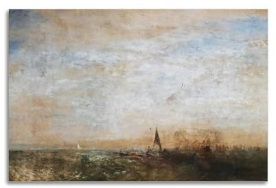 WYATAO J. M. W. Turner Artwork (Versand), dekoratives Poster, Kunstdruck, Wandfoto, Farbe, hängendes Bild, Familienschlafzimmer, 20 x 30 cm