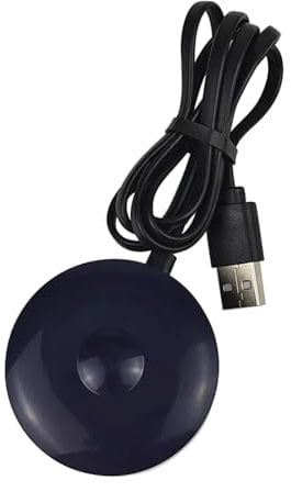 GAOHOU Electric Toothbrush Base Charger USB Charging Cradle Compatible with Braun Or-al B IO7/IO8/IO9, Replacement for Oral-B Charger Base Model 3768 (Black)