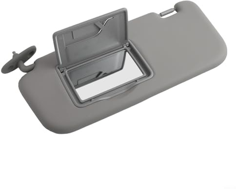 Niceminiwall Visera solar gris para coche, piezas de repuesto para lado izquierdo y derecho para Hyundai Getz Click 2002-2012 OEM 852101C200 852201C200 (izquierda)