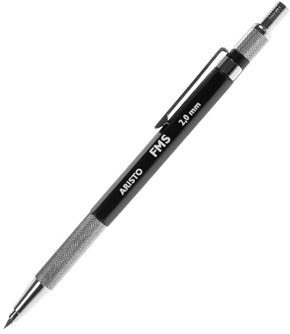 GEOtec Fallminenstift, 2,00 mm, HB, schwarz