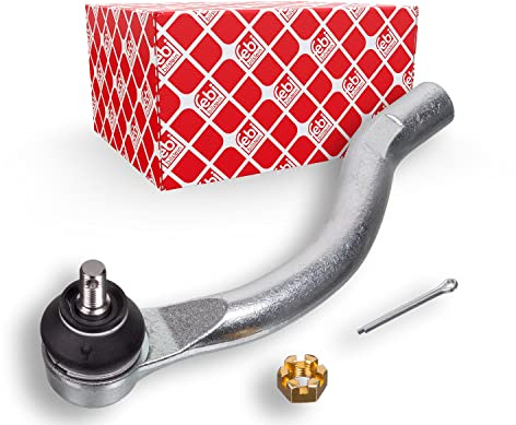 febi bilstein 29287 Spurstangenendstück mit Kronenmutter und Splint, 1 Stück | Kompatibel mit: HONDA ACCORD VII, ACCORD VII Tourer, ACCORD VIII, ACCORD VIII Kombi