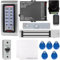 UHPPOTE Kit Complet Système de Contrôle d'Accès Lecteur RFID en Métal ID Carte & Serrure Magnétique