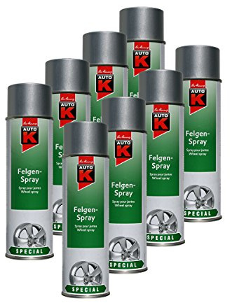 Kwasny 8X 633 037 Auto-K Special Felgen-Spray Kristallsilber 500ml