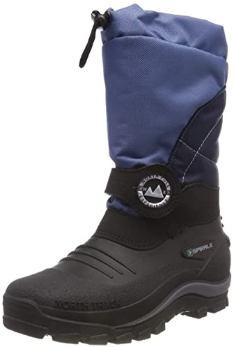 Spirale Sascha - Stivali da Neve Unisex Bambini, (Blau 023), 35 EU