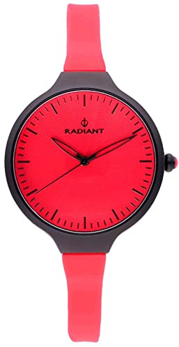 Radiant Quartz Women's Analog Watch with Rubber Strap RA336609, Strap