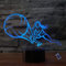 Optische Täuschung 3D Volleyball Nacht Licht 16 Farben Andern Sich Fernbedienung USB-Strom Touch Schalter Dekor Lampe LED Lampe Tisch Kinder Brithday weihnachten Geschenk