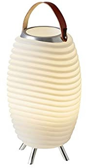 Kooduu Synergy 35S Haut-parleur Bluetooth, lampe décorative à LED et seau à glace, blanc