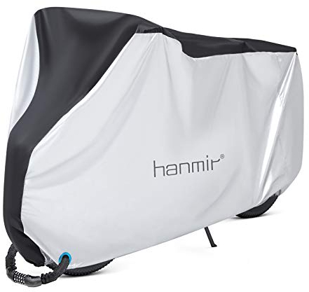 Bike Cover,Waterproof Outdoor Bicycle Cover Anti Dust Rain Snow UV, Bike Rain Cover for Mountain, Road & Heavy Duty Bikes with Lock Holes & Storage Bag